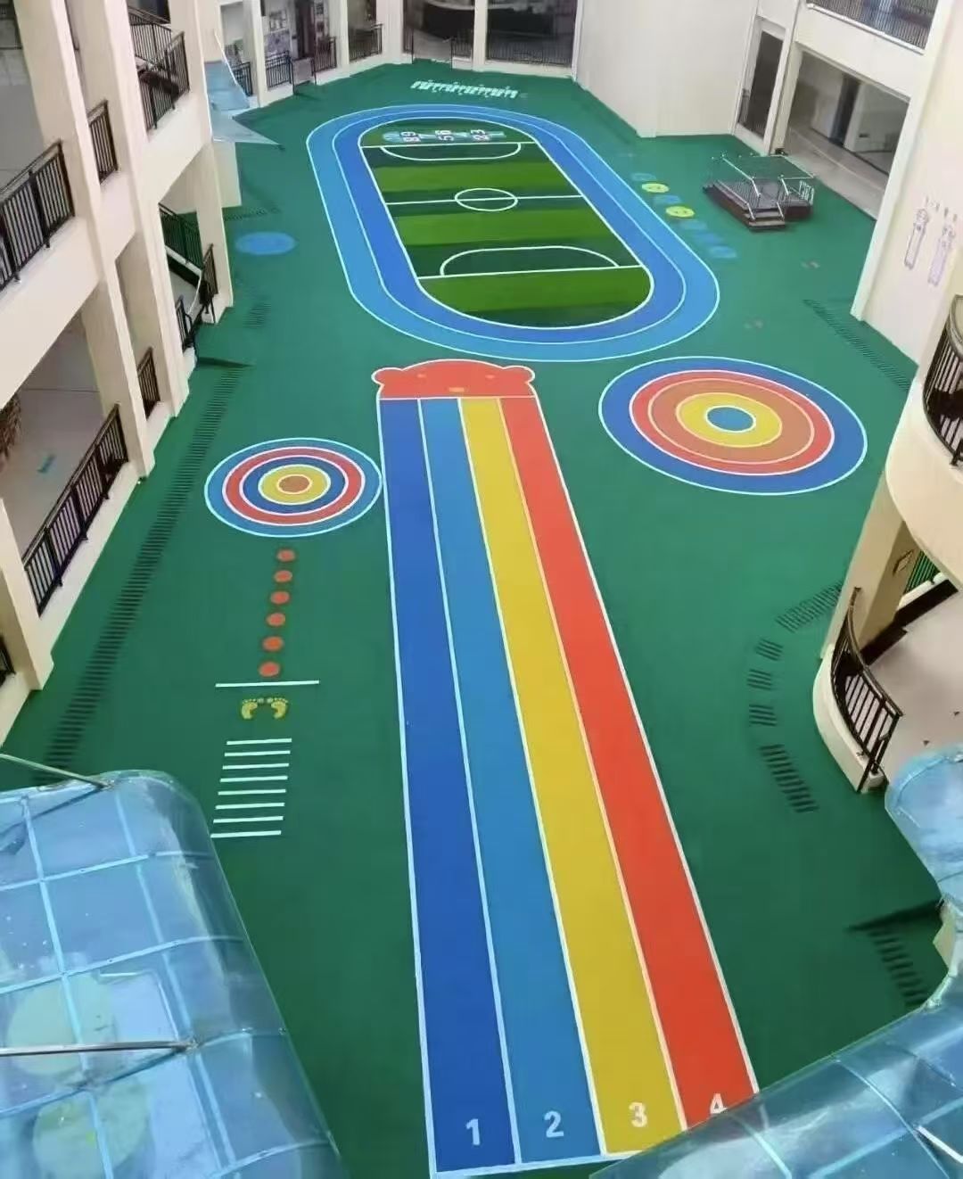 重庆市幼儿园塑胶跑道健身步道 - 排名